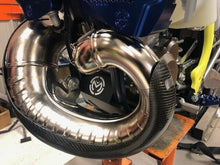Load image into Gallery viewer, P3 101069 MAX Carbon pipe guard for stock pipe 2020-2022 KTM Husqvarna 250/300
