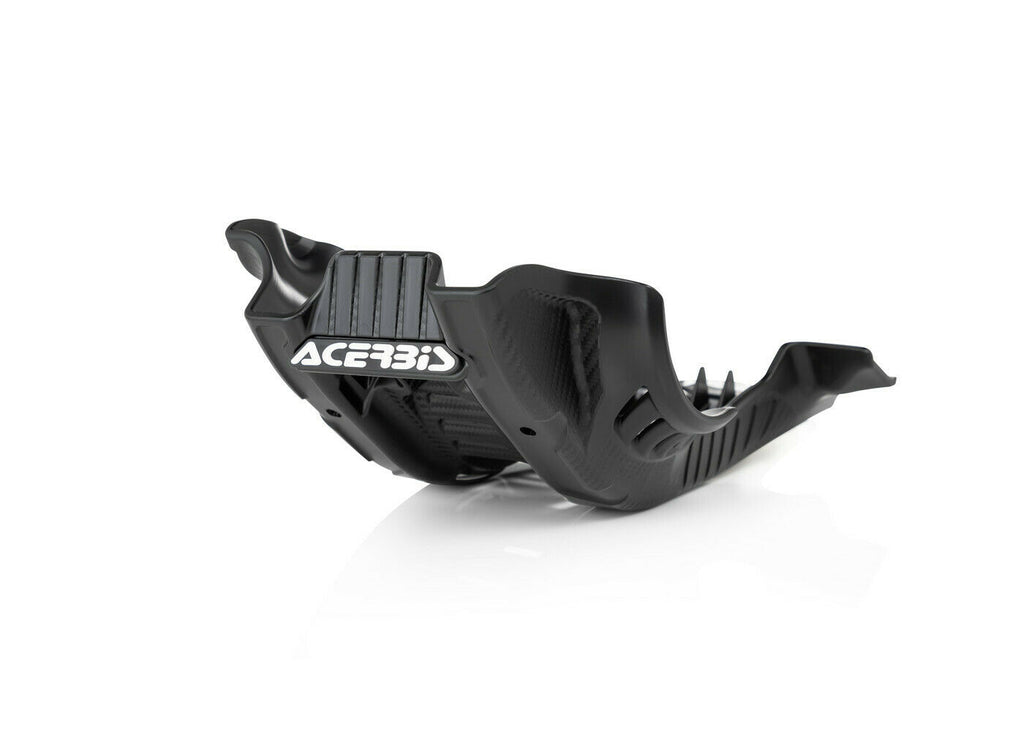 Acerbis Skid Plate w/linkage guard fits 2020-2021 Husqvarna FE350, Gas Gas EC350