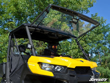 Load image into Gallery viewer, SuperATV Scratch Resistant Flip Windshield for Can-Am Defender (2016+)