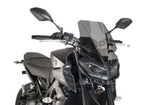 Load image into Gallery viewer, Puig 9377F dark smoke New Generation windshield touring for Yamaha MT-09