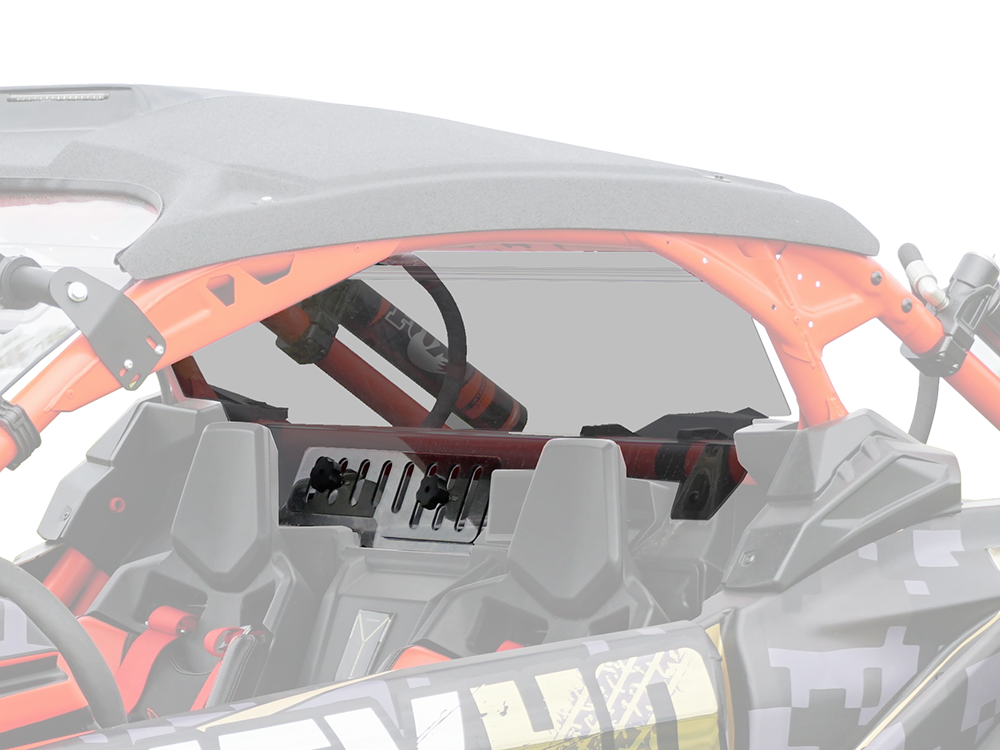 Spike 77-2300-R-T Rear Windshield Tinted / Vented fits Can-Am Maverick X-3