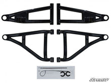 Load image into Gallery viewer, SuperATV 1.5&quot; Forward Offset High Clearance A-Arms for Honda Pioneer 1000 -BLACK