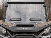 Load image into Gallery viewer, SuperATV Scratch Resistant Vented Windshield for Can-Am Commander 1000 (2021+)