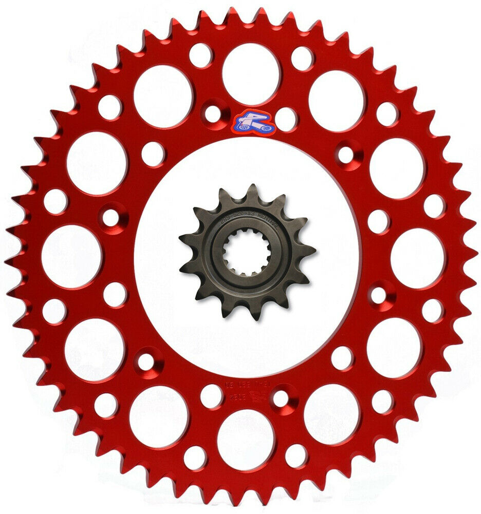 Renthal Grooved front Ultralight rear Sprocket kit - Honda CRF450R, CRF450RX