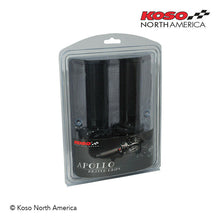 Load image into Gallery viewer, Koso AM111010 Apollo heated grips for twist throttle - 7/8" bars - 120mm long