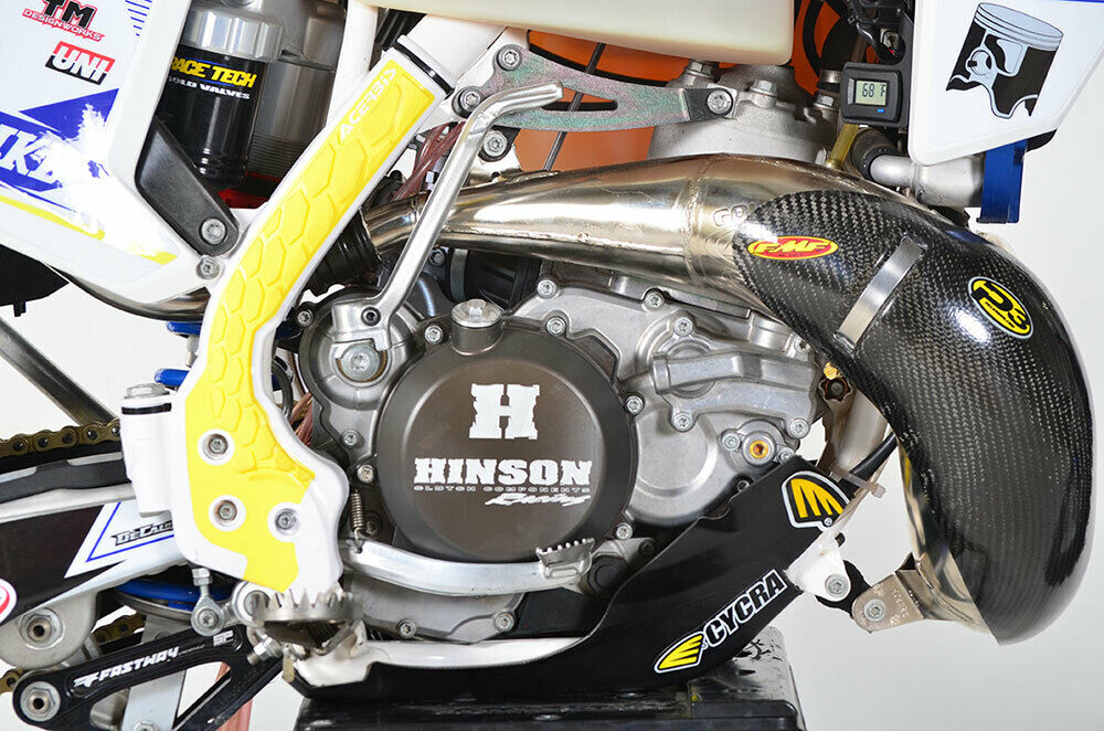 P3 101067-FMF carbon fiber FMF pipe guard for 2020 KTM / Husqvarna 250/300
