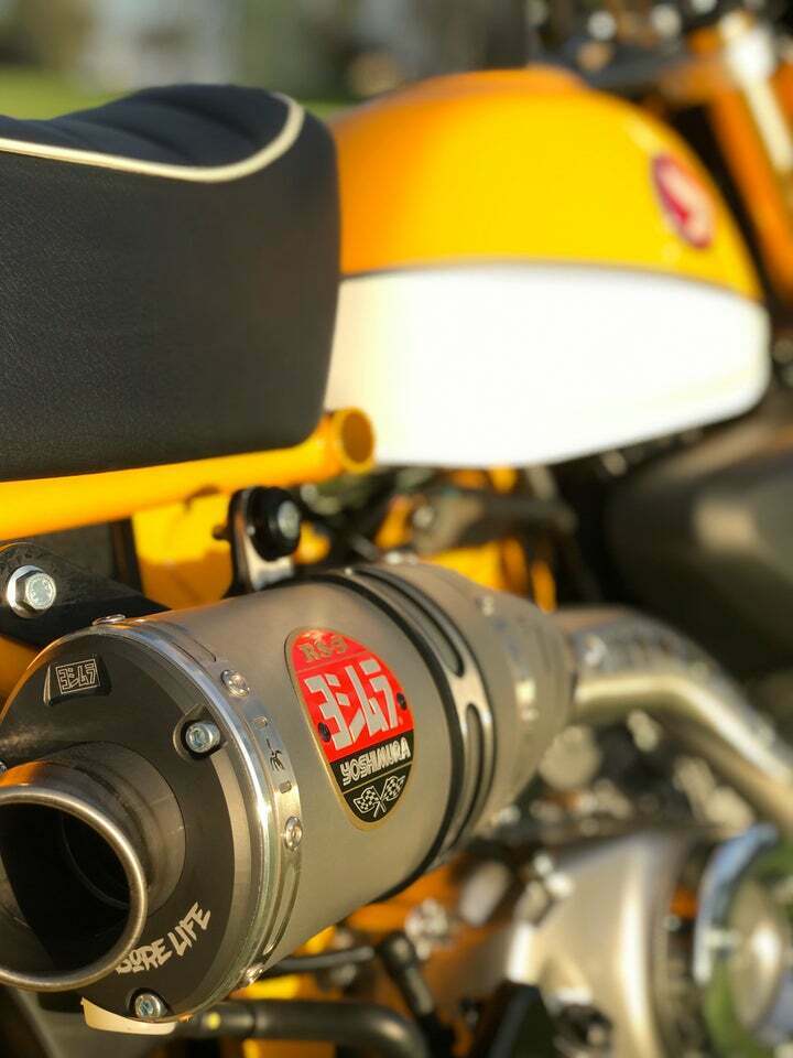 Yoshimura 12130A5500 RS-3 Race Exhaust System SS-SS-TI fits Honda Z125 Monkey