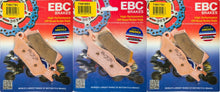 Load image into Gallery viewer, EBC severe duty front &amp; rear brake pads kit fits 2013-2015 Can-Am Outlander