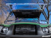 Load image into Gallery viewer, SuperATV Scratch Resistant Flip Windshield for Kawasaki Mule Pro MX (2019+)