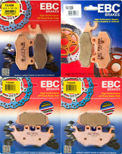 Load image into Gallery viewer, EBC R Series front rear brake pad kit for Kawasaki Mule PRO DX/DXT/FX/FXR/FXT