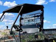 Load image into Gallery viewer, Spike 77-8850-R-T Rear Windshield  - Vented / Tinted fits Kawasaki Mule Pro-MX