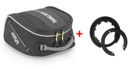 Givi Tanklock combo kit - EA123 5 liter mini tank bag & BF11 tank ring mount