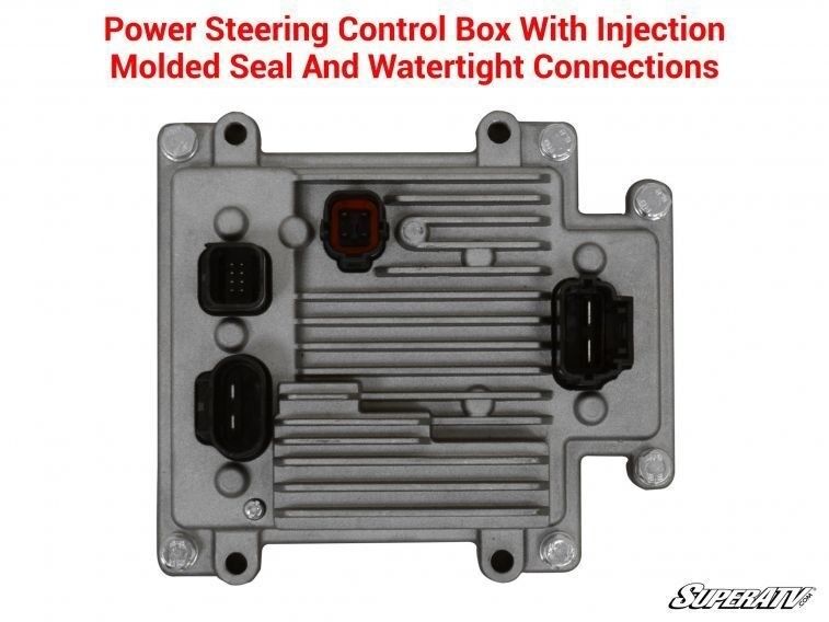 SuperATV EZ-Steer Power Steering Kit for Can-Am Maverick (2012-2015) - 220W