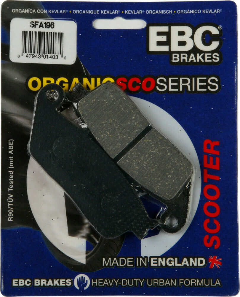 EBC SFA196 Organic Scooter Brake Pads