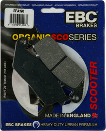 EBC SFA196 Organic Scooter Brake Pads