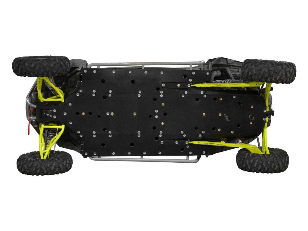 SuperATV 1/2" ARMW Full Skid Plate for Polaris RZR XP 1000 4 Seat (2016-2023)