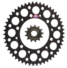 Load image into Gallery viewer, Renthal Grooved front &amp; Ultralight rear Sprocket kit for Kawasaki KDX200 KX500