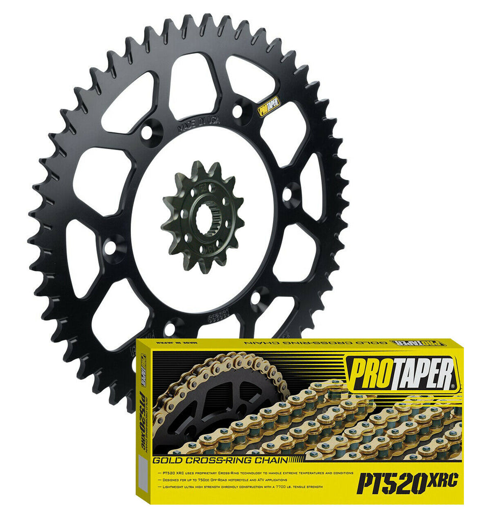 Pro Taper Race Spec Sprocket & 520XRC O-Ring chain kit for Suzuki RMZ450 RMX450Z
