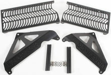 Load image into Gallery viewer, Unabiker KKX19450 BLACK radiator guards fits 2019 Kawasaki KX450