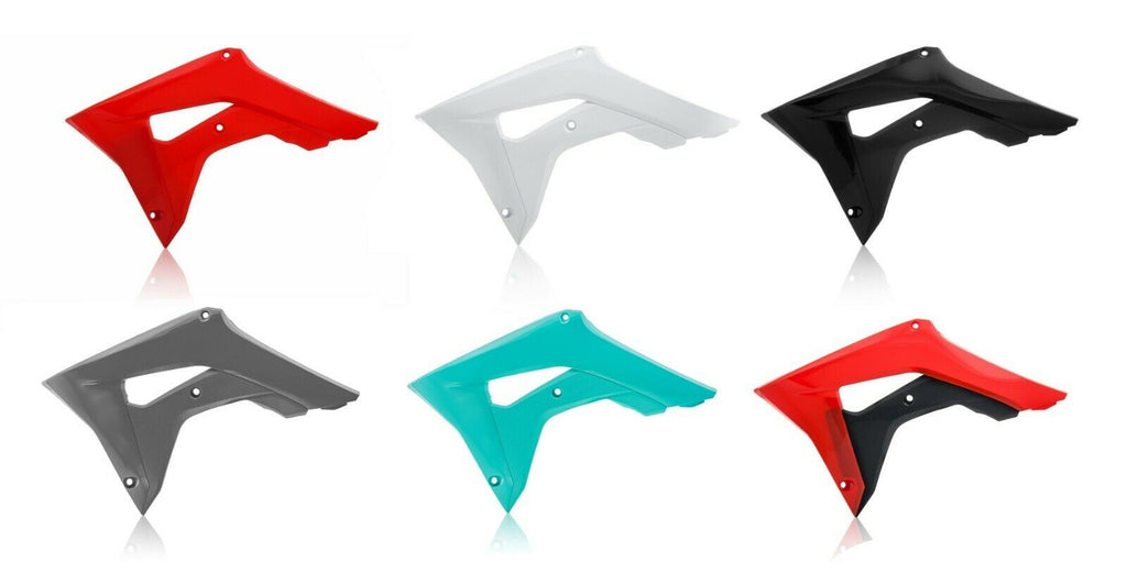 Acerbis radiator shrouds fits 2018-2021 Honda CRF250R & 2017-2020 CRF450R