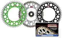 Load image into Gallery viewer, Renthal grooved front &amp; Twinring rear Sprocket &amp; R1 chain kit - Kawasaki KX250F