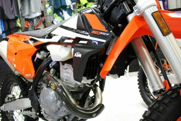 P3 201096 carbon fiber heat shield for 2017-2019 Husky FE 350 & KTM 350 EXCF