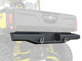 SuperATV Heavy Duty Sheet Metal Rear Bumper for Can-Am Defender HD 5 / 8 / 10