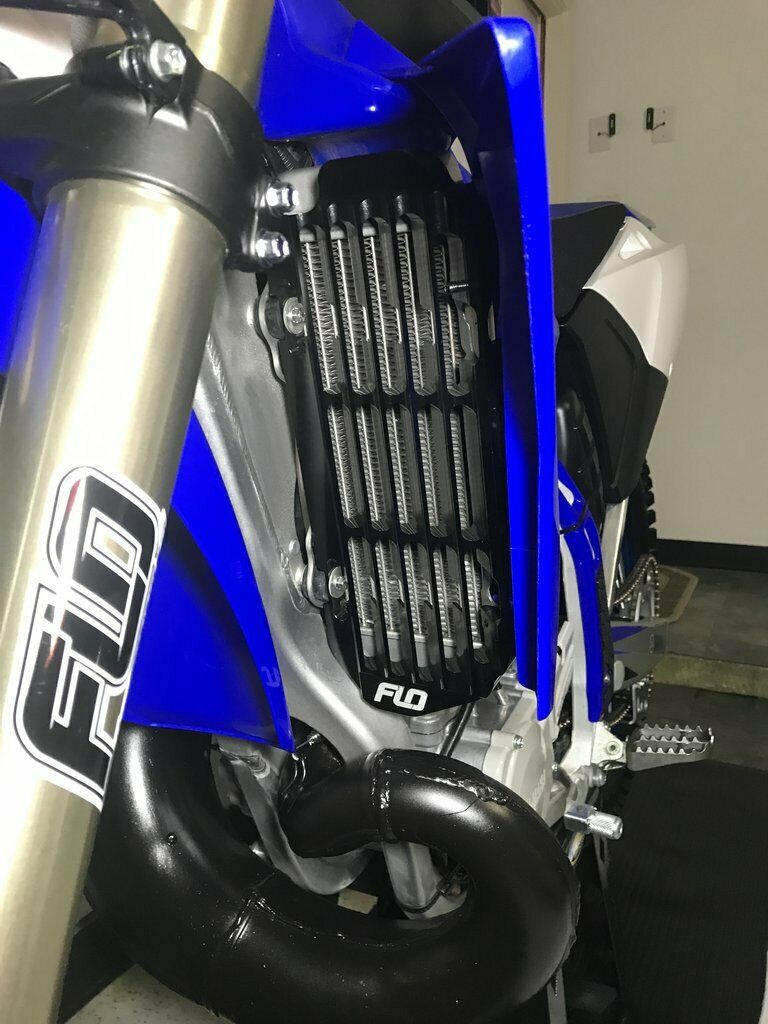 Flo Motorsports FLO 753-2BLK BLACK radiator guards for 2005-on YZ125 YZ250