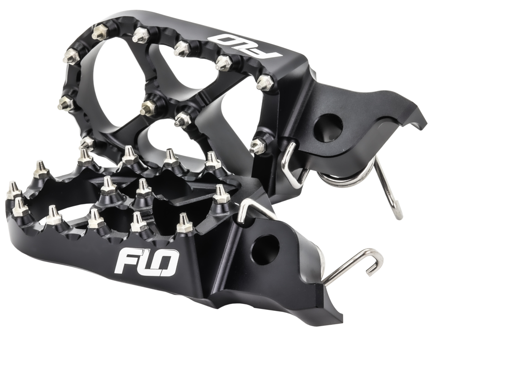 Flo FPEG-792 Pro Series Footpegs for Honda CRF150/250/450 & Kawasaki KX250/450