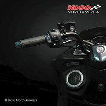 Load image into Gallery viewer, Koso AM111010 Apollo heated grips for twist throttle - 7/8" bars - 120mm long
