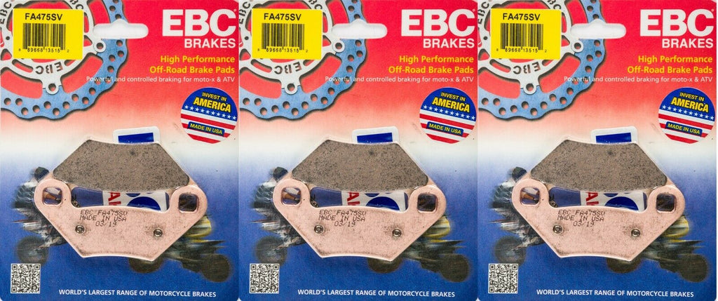 EBC FA475SV severe duty front & rear brake pads kit for older Polaris Sportsman