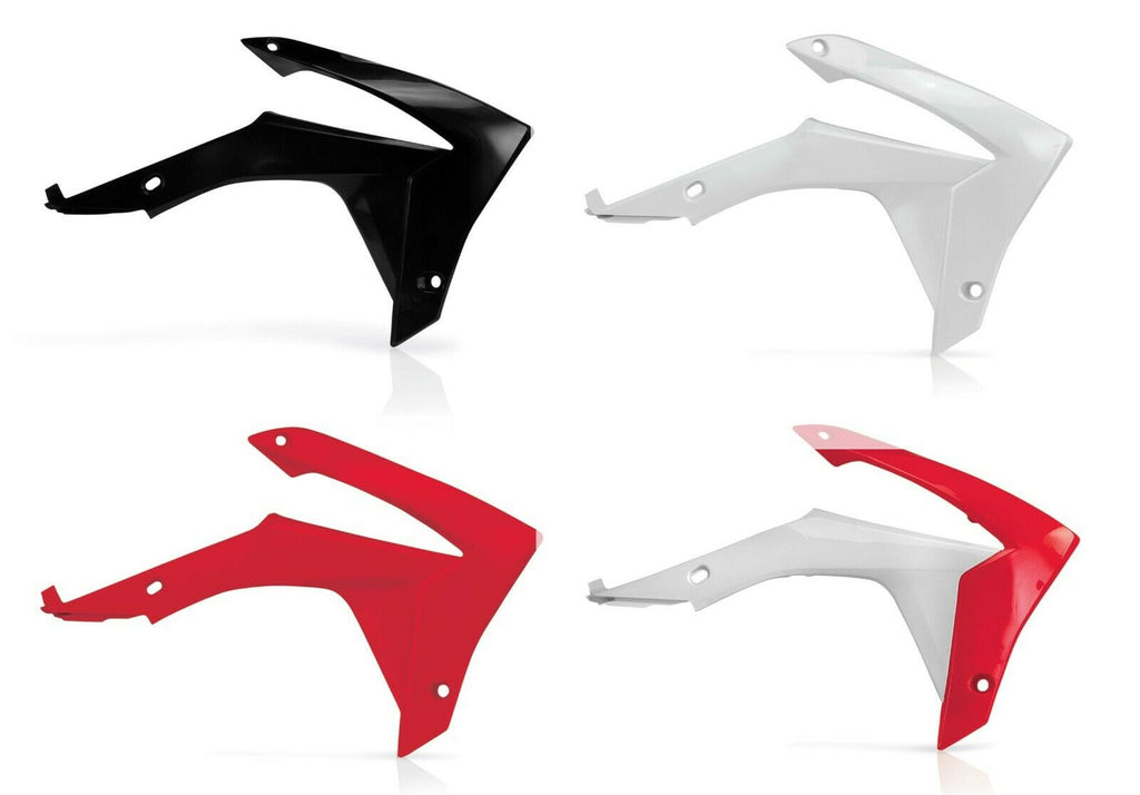 Acerbis radiator shrouds fits 2014-2017 Honda CRF250R & 2013-2016 CRF450R