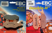 Load image into Gallery viewer, EBC FA228HH &amp; FA197HH front &amp; rear brake pad set fits 2008-2018 Kawasaki KLR650