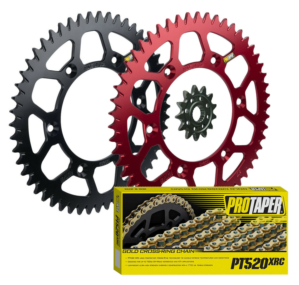Pro Taper Sprockets & XRC O-Ring chain kit for Honda CRF250R CRF250RX CRF250X