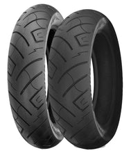 Load image into Gallery viewer, Shinko SR777 130/80-17 Front &amp; 180/65-16 Rear Blackwall Bias Ply Tire Set