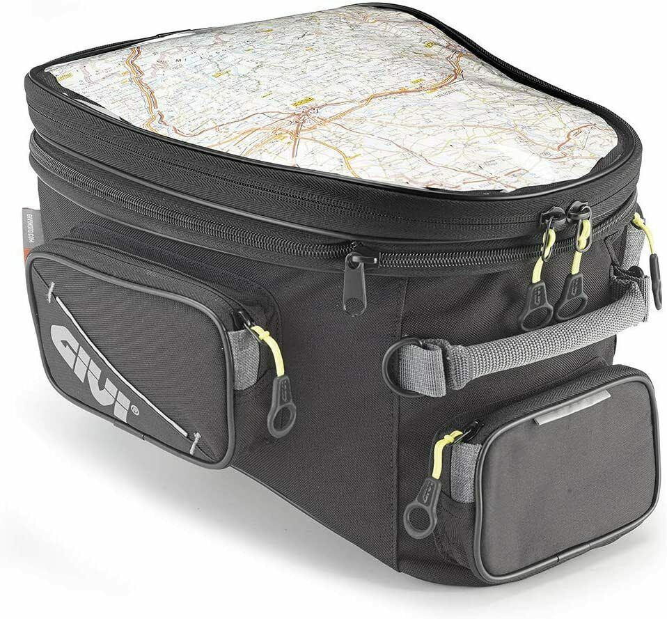 Givi Tanklock combo kit - Easy-T EA118 25 liter tank bag & BF11 tank ring mount