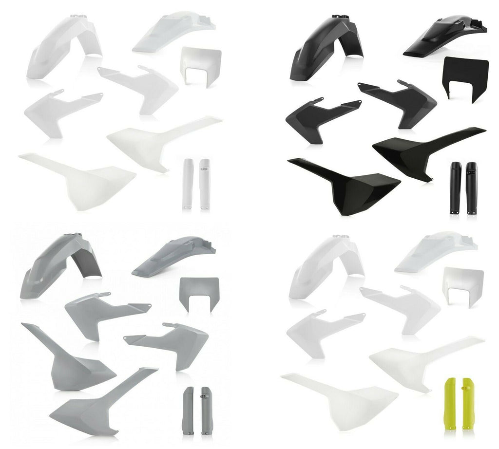 Acerbis Full Plastic Kit fits 2017-2019 Husqvarna FE 350 450 501, TE 150 250 300