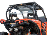 SuperATV Clear Rear Windshield for Can-Am Maverick (2013-2018)