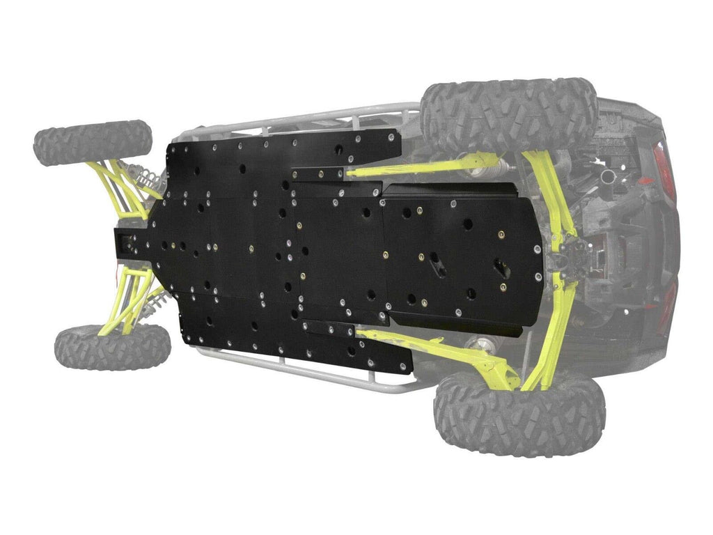 SuperATV 1/2" ARMW Full Skid Plate for Polaris RZR XP 1000 4 Seat (2016-2023)