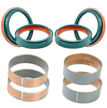 Load image into Gallery viewer, SKF dual compound fork seal &amp; inner &amp; outer fork bushings fits Showa 49mm fork