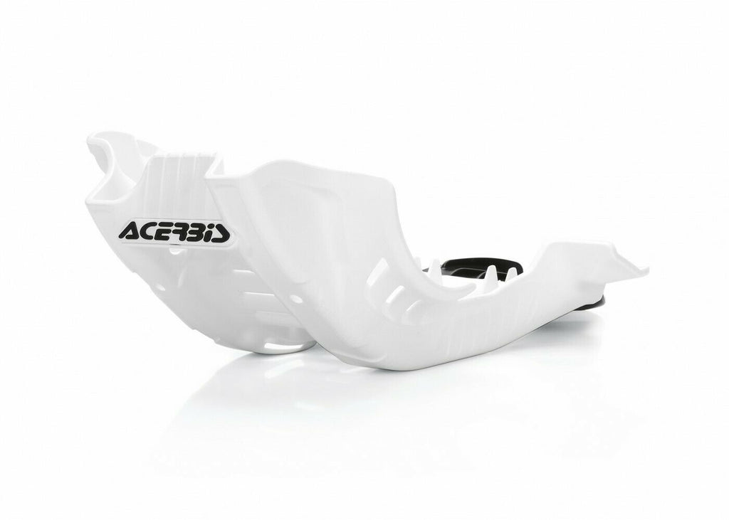 Acerbis Skid Plate w/linkage guard fits 2020-2021 Husqvarna FE350, Gas Gas EC350