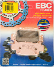 Load image into Gallery viewer, EBC R Series Long Life front &amp; rear brake pad kit for Honda Pioneer 1000 &amp; Talon
