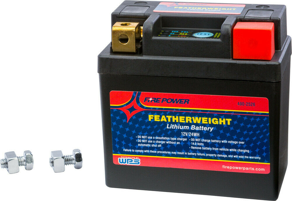 Fire Power HJ04L-FP-IL Featherweight lithium battery 140CCA 490-2526