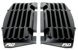 Flo Motorsports FLO 753-2BLK BLACK radiator guards for 2005-on YZ125 YZ250