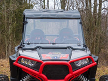 Load image into Gallery viewer, SuperATV Flip / Fold Down Scratch Resistant Windshield for Polaris RZR XP 1000