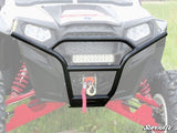 SuperATV Sport Front Bumper for Polaris RZR 800 / 800 S / 800 4 - WRINKLE BLACK