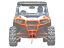 SuperATV Heavy Duty Front Bumper for Polaris General 1000 / 4 (2016+) - Orange
