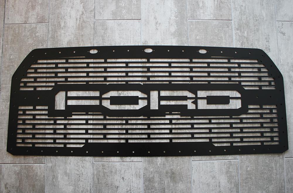 1 Piece Conversion Grille fits OEM Raptor Lights for Ford F150 2015-2017 - FORD-atv motorcycle utv parts accessories gear helmets jackets gloves pantsAll Terrain Depot
