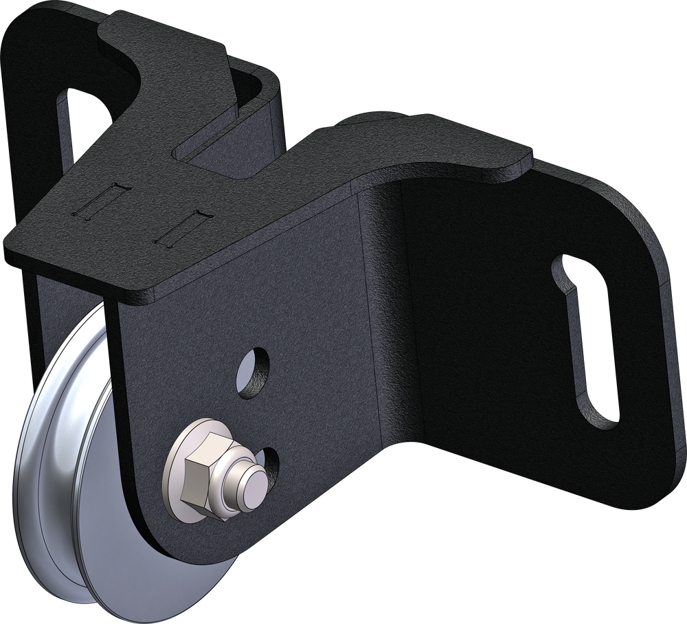 KFI Standard Fairlead Plow Pulley For Synthetic Cables #106270